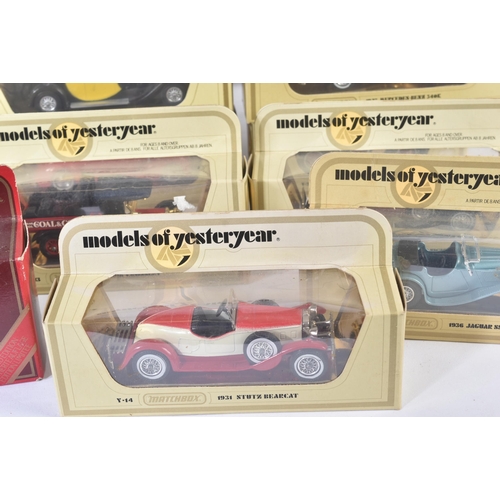 334 - A large collection of vintage Matchbox Models of Yesteryear / Y-Series diecast model cars and other ... 