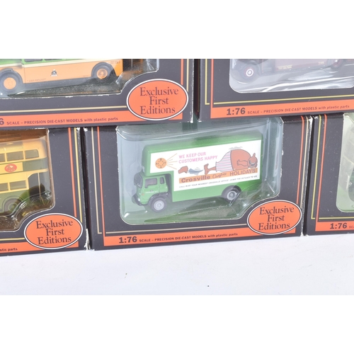 338 - A collection of x10 Gilbow / EFE Exclusive First Editions 1/76 scale boxed diecast model buses to in... 