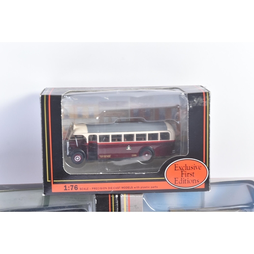 338 - A collection of x10 Gilbow / EFE Exclusive First Editions 1/76 scale boxed diecast model buses to in... 