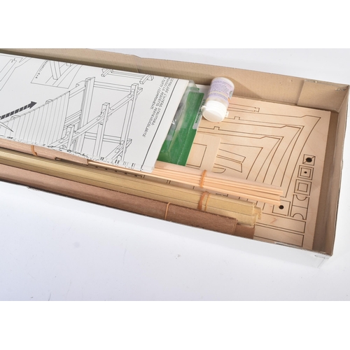 349 - Wooden model kit - a 1/23 scale Panart wooden model kit No. 740 Combat Place / Deck. The kit appeari... 