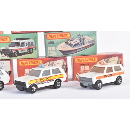 39 - A collection of x9 vintage Lesney made Matchbox 1-75 Series / Superfast diecast models to include; N... 