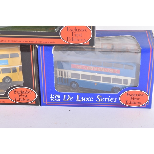 48 - A collection of x10 Gilbow / EFE Exclusive First Editions 1/76 scale boxed diecast model buses to in... 