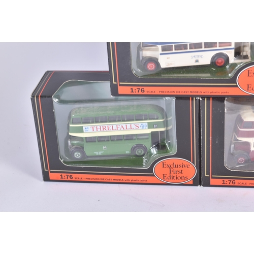 48 - A collection of x10 Gilbow / EFE Exclusive First Editions 1/76 scale boxed diecast model buses to in... 