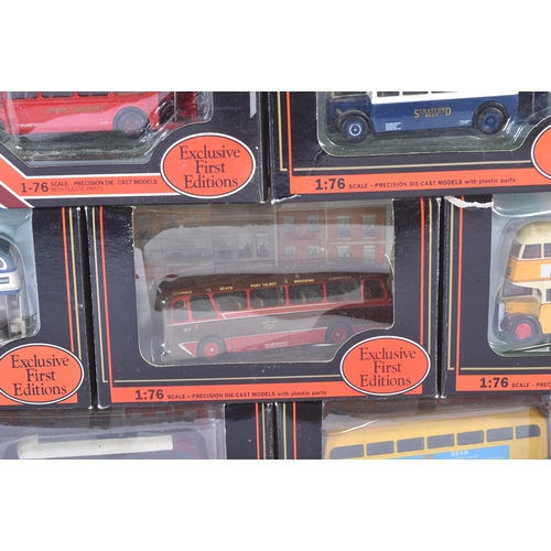 48 - A collection of x10 Gilbow / EFE Exclusive First Editions 1/76 scale boxed diecast model buses to in... 