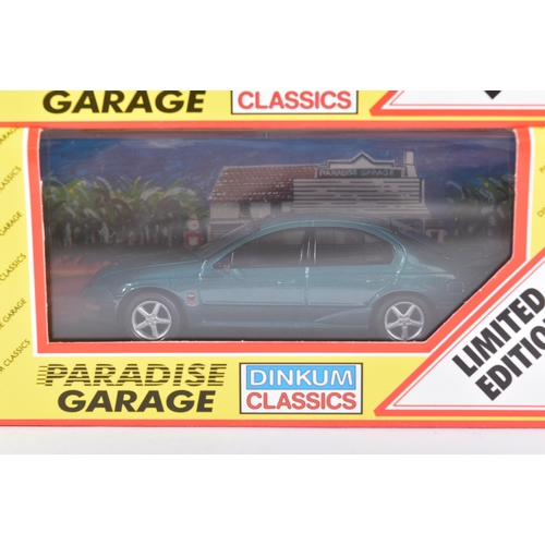 51 - Dinkum Classics Paradise Garage - 1/43 Scale Precision Diecast - a collection of x3 Australian made ... 