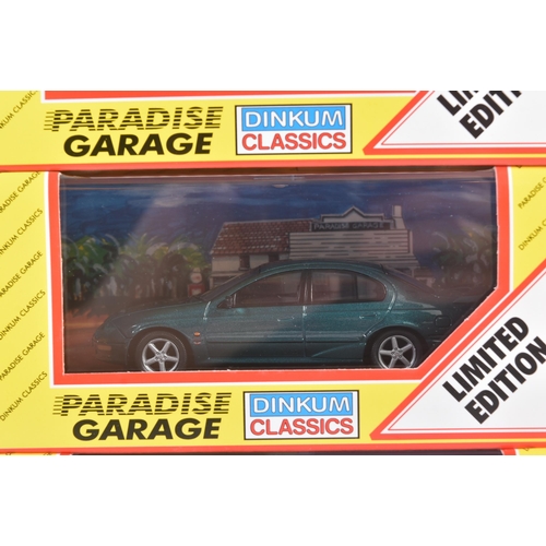 51 - Dinkum Classics Paradise Garage - 1/43 Scale Precision Diecast - a collection of x3 Australian made ... 