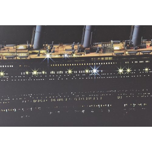 55 - A Premium Edition Academy Models boxed 1/400 scale RMS Titanic plastic model kit. The Limited Editio... 