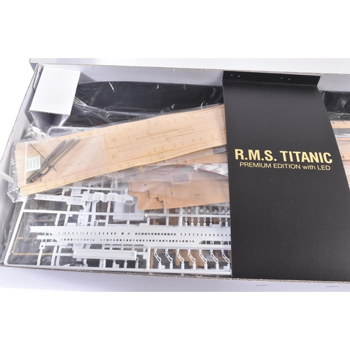 55 - A Premium Edition Academy Models boxed 1/400 scale RMS Titanic plastic model kit. The Limited Editio... 