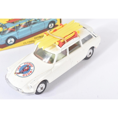 63 - An original vintage Corgi Toys boxed diecast model No. 475 Citroen Safari Olympic Winter Sports. The... 