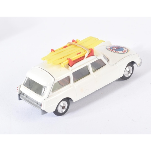 63 - An original vintage Corgi Toys boxed diecast model No. 475 Citroen Safari Olympic Winter Sports. The... 