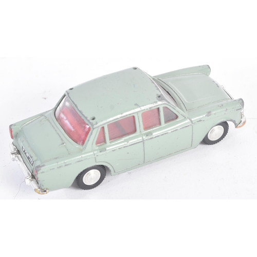 79 - Two original vintage Triang / Tri-ang made Spot-On 1/42 scale diecast model No. 267 Hillman Minx 160... 