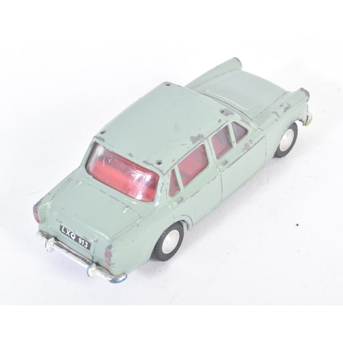 79 - Two original vintage Triang / Tri-ang made Spot-On 1/42 scale diecast model No. 267 Hillman Minx 160... 