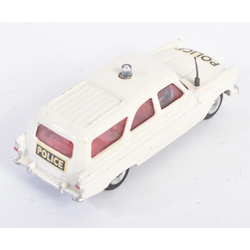 91 - A vintage Corgi Toys diecast model No. 419 Ford Zephyr Motorway Patrol car. The model with cream bod... 