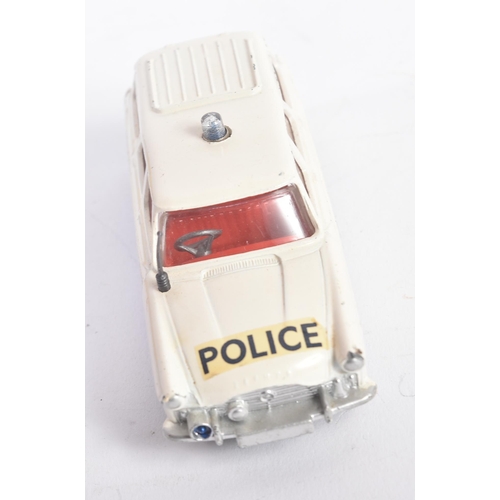 91 - A vintage Corgi Toys diecast model No. 419 Ford Zephyr Motorway Patrol car. The model with cream bod... 