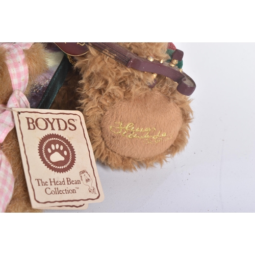 93 - A collection of x7 soft teddy bears to include; The Boyd Bear Collection completed with original clo... 