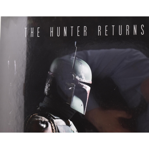 13 - Estate of Jeremy Bulloch - Star Wars - Fett - a mock-up poster for Fett - The Hunter Returns. Featur... 