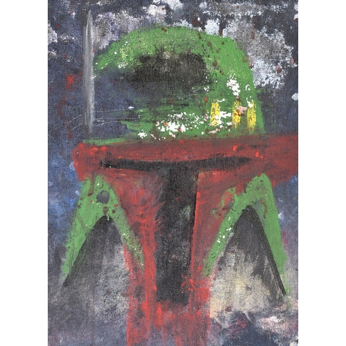 18 - Estate of Jeremy Bulloch - Star Wars - Artwork - J. Lynch (artist) - an acrylic on canvas painting o... 