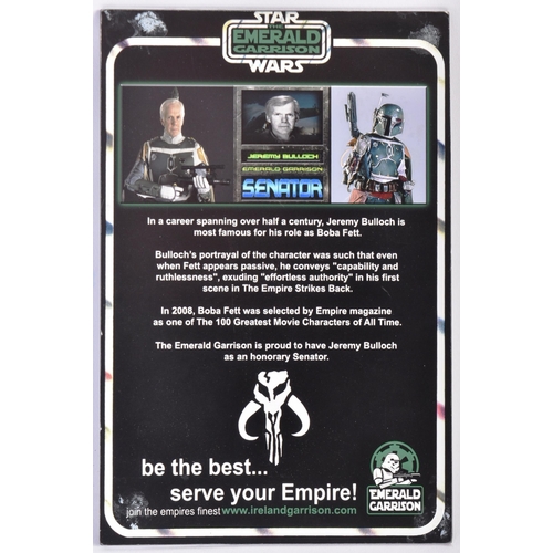 2 - Estate of Jeremy Bulloch - Star Wars - Bulloch's personally owned 'Senator Jeremy Bulloch (Boba Fett... 