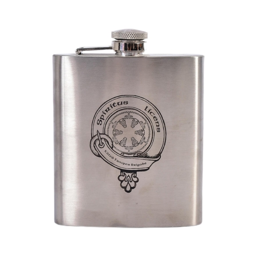 247 - Estate of Jeremy Bulloch - Star Wars 501st Legion Kilted Brigade - a presentation steel hipflask wit... 