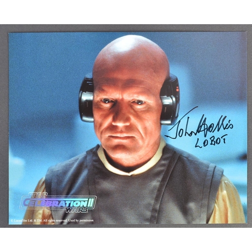 257 - Estate of Jeremy Bulloch - Star Wars - Celebration II - John Hollis (1927-2005 - John Hollis) - auto... 