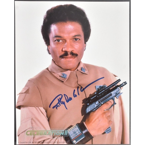 262 - Estate of Jeremy Bulloch - Star Wars - Celebration II - Billy Dee Williams (Lando Calrissian) - auto... 