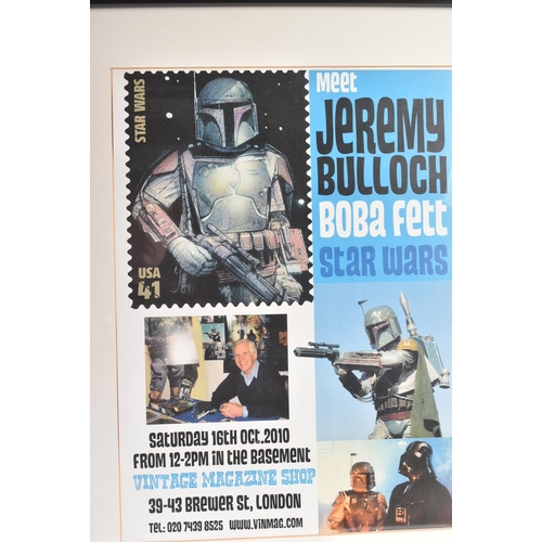 271 - Estate of Jeremy Bulloch - Star Wars - Poster - an original advertising poster 'Meet Jeremy Bulloch ... 