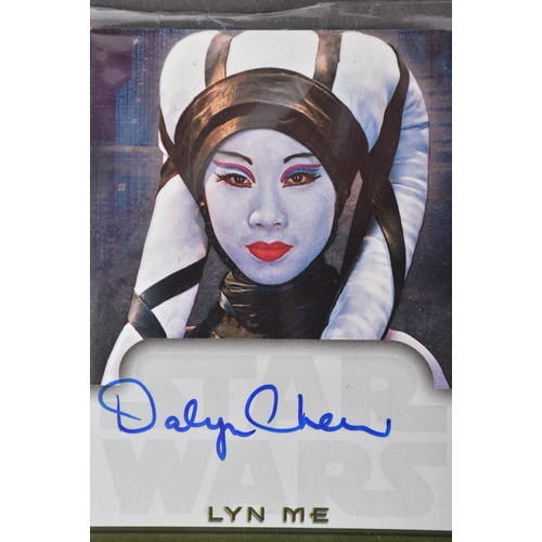 277 - Estate of Jeremy Bulloch - Star Wars - Topps - Dalyn Chew (Lyn Me) - official autographed 2001 Topps... 