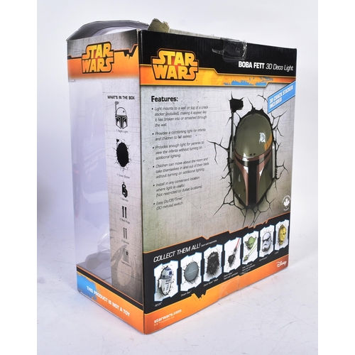 279 - Estate of Jeremy Bulloch - Star Wars - Boba Fett Deco Light - Bulloch's personally owned and display... 