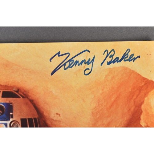 280 - Estate of Jeremy Bulloch - Star Wars - Celebration II - Kenny Baker 1934-2016 (R2D2) - autographed o... 