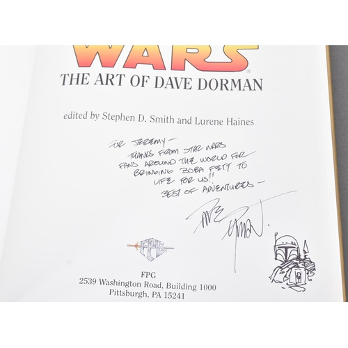 284 - Estate of Jeremy Bulloch - Star Wars - The Art Of Dave Dorman (book) - limited edition hardcover boo... 