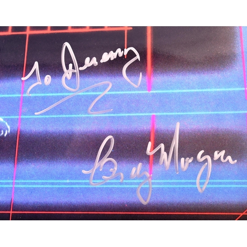 287 - Estate of Jeremy Bulloch - Cindy Morgan - Tron - autographed 8x10