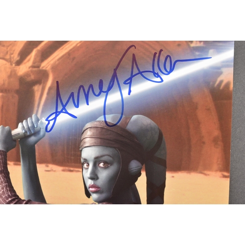 294 - Estate of Jeremy Bulloch - Star Wars - Celebration II - Amy Allen (Aalya Secura) - autographed offic... 