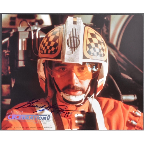 301 - Estate of Jeremy Bulloch - Star Wars - Celebration II - Garrick Hagon (Biggs) - autographed official... 