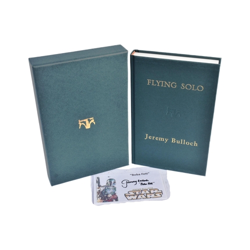 305 - Estate of Jeremy Bulloch - Flying Solo - Bulloch's personally un-numbered copy of his autobiography.... 