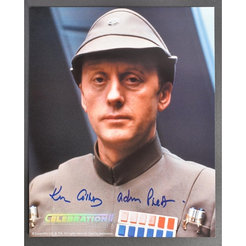 308 - Estate of Jeremy Bulloch - Star Wars - Celebration II - Ken Colley (Admiral Piett) - autographed off... 