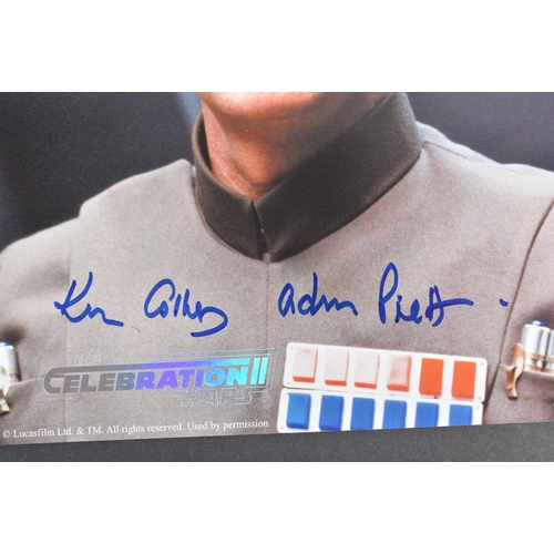 308 - Estate of Jeremy Bulloch - Star Wars - Celebration II - Ken Colley (Admiral Piett) - autographed off... 