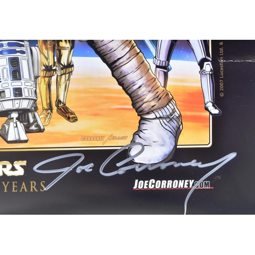 35 - Estate of Jeremy Bulloch - Star Wars - Artwork - Joe Corroney (artist) - The First Thirty Years - St... 