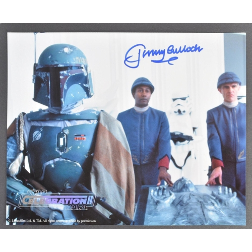 399 - Estate of Jeremy Bulloch - Star Wars - Celebration II - Jeremy Bulloch (1945-2020 - Boba Fett) - aut... 