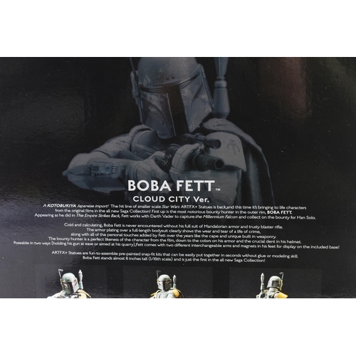 42 - Estate of Jeremy Bulloch - Star Wars - Boba Fett - Bulloch's personally owned ArtFX Kotobukiya made ... 