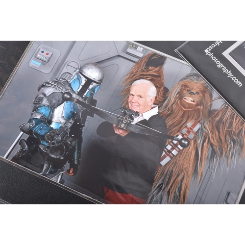 47 - Estate of Jeremy Bulloch - Star Wars - two personal photographs from Bulloch's collection, both take... 