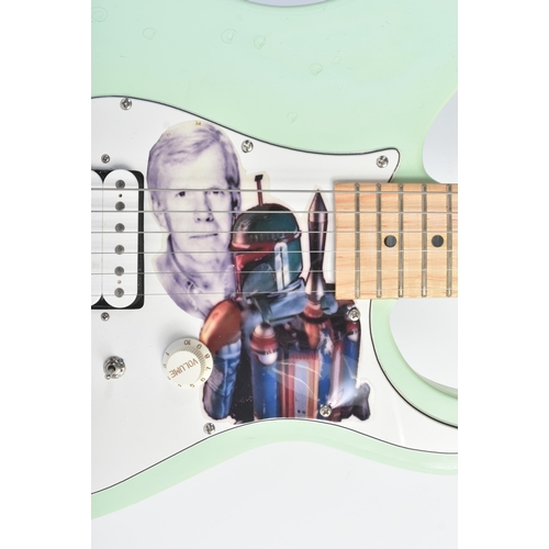 55 - Estate of Jeremy Bulloch - Star Wars - Bulloch's personally owned custom TJB Guitarworks electric St... 