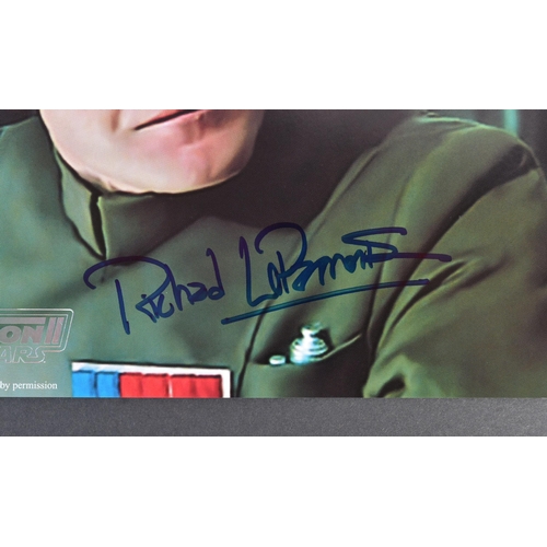 58 - Estate of Jeremy Bulloch - Star Wars - Celebration II - Richard LeParmentier (1946-2013 - Admiral Mo... 