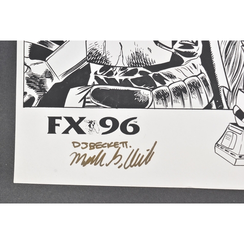 61 - Estate of Jeremy Bulloch - Star Wars - Fan Art - a large artwork print / poster for 'FX96' conventio... 