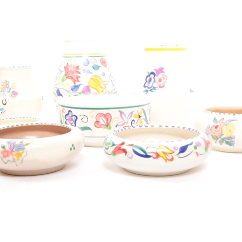 136 - Poole Pottery - Traditional Ware - An assortment of early 20th century & later circa 1930s onwards P... 