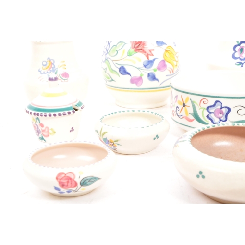 136 - Poole Pottery - Traditional Ware - An assortment of early 20th century & later circa 1930s onwards P... 