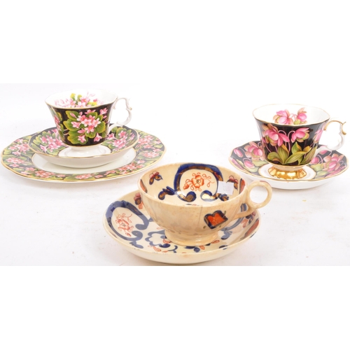 15 - A collection of Royal Albert Trio's to include Old Country Roses tennis set, Mayflower, Fancy Free, ... 