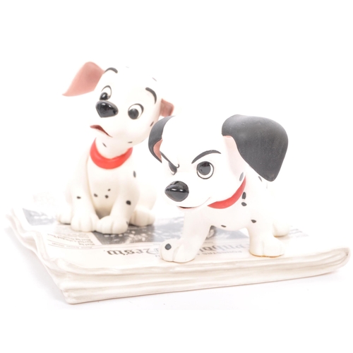 170 - Classics Walt Disney Collections - 101 Dalmatians - Three painted porcelain figurine / statues compr... 