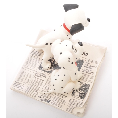 170 - Classics Walt Disney Collections - 101 Dalmatians - Three painted porcelain figurine / statues compr... 