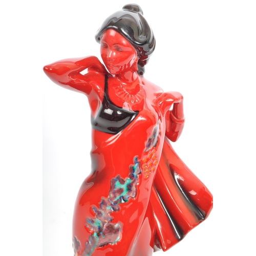 183 - Royal Doulton - FlambÃ© - Eastern Grace - China porcelain table wear HN3683 figurine. Limited Editio... 