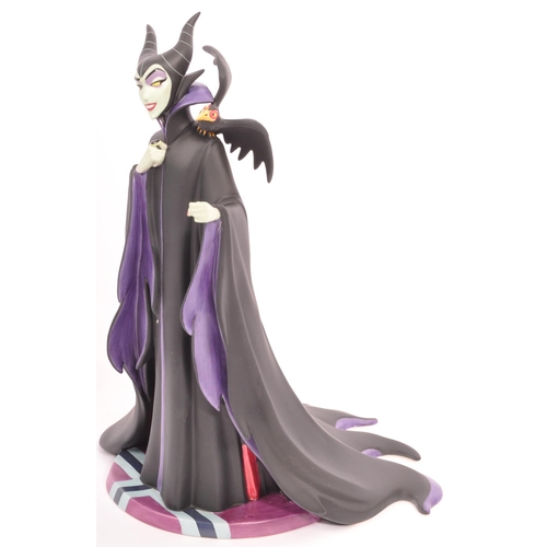 186 - Classics Walt Disney Collections - A painted porcelain figurine of Sleeping Beauty Malecficent 09237... 